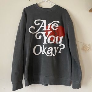 Tristen Ikaika “Are You Okay” Sweatshirt - L